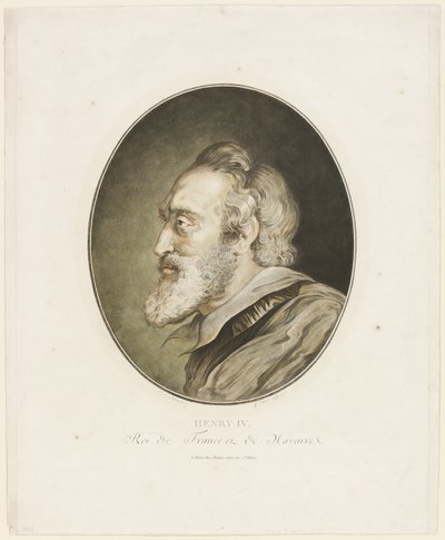 Heinrich IV., König von Frankreich und Navarra von Jean Francois Janinet