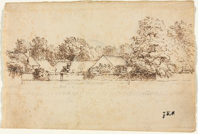 Hütten von Jean Francois Millet