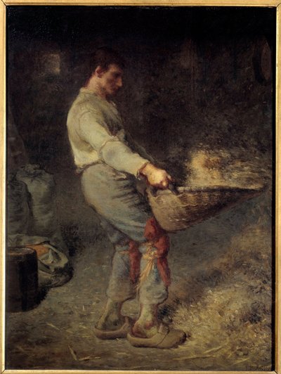 Der Worfler von Jean Francois Millet