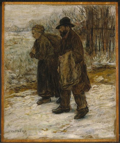 Pariser Lumpensammler, ca. 1885 von Jean Francois Raffaelli