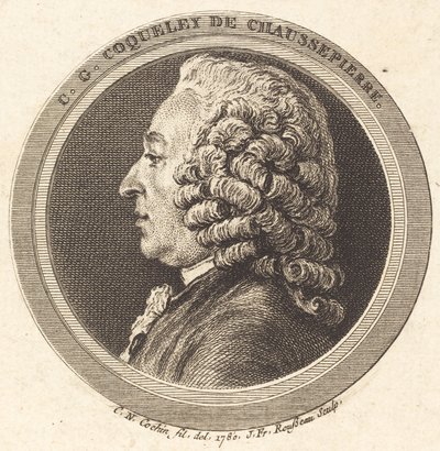 Charles-Georges Coqueley de Chaussepierre von Jean Francois Rousseau after Charles Nicolas Cochin II