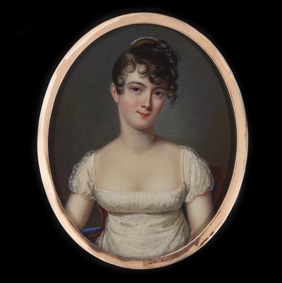 Porträt von Madame Récamier, geborene Julie Bernard 1777-1849, ca. 1805 von Jean François Gérard Fontallard