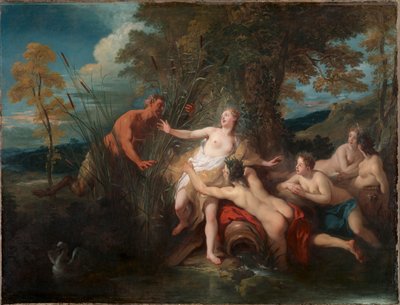 Pan und Syrinx von Jean François de Troy