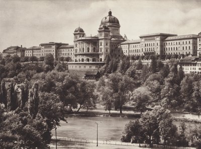 Schweiz: Bern, das Bundeshaus von Jean Gaberell