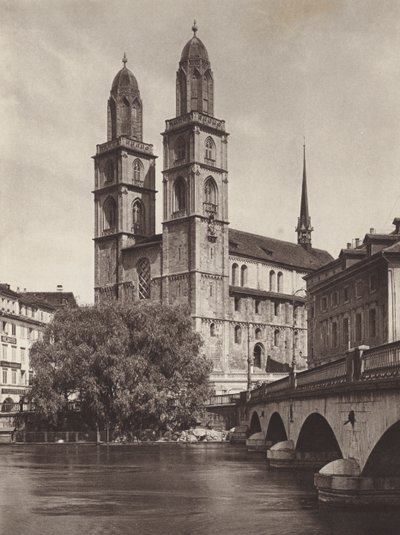 Schweiz: Zürich, das Münster von Jean Gaberell