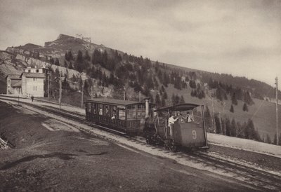 Vitznau Rigi Kulm, Zahnradbahn von Jean Gaberell