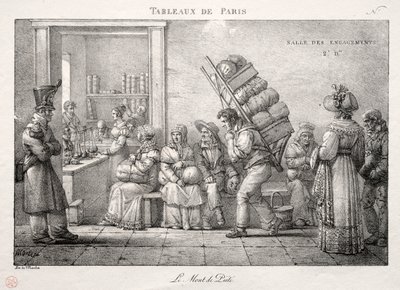 Szenen aus Paris: Das Pfandhaus von Jean Henri Marlet