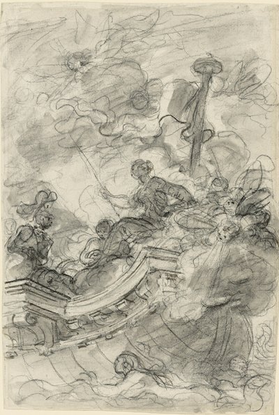 Astolfo segelt mit Andronica und Sofrosina davon von Jean Honore Fragonard