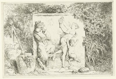 Tanz der Satyrn von Jean Honore Fragonard