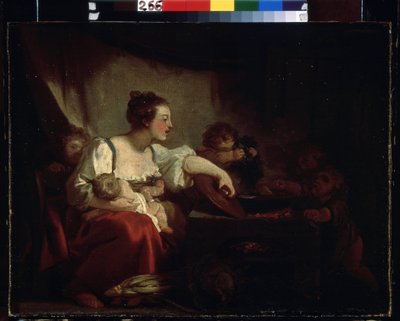 Die arme Familie von Jean Honore Fragonard