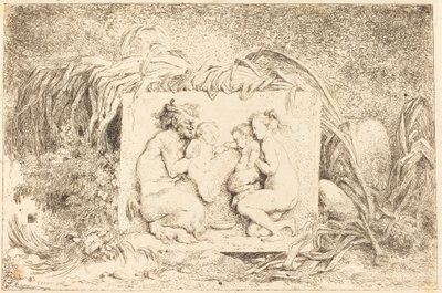 Die Familie des Satyrs von Jean Honore Fragonard