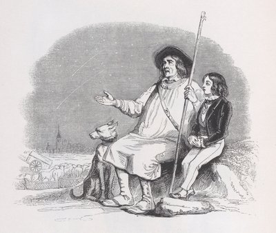 Sternschnuppen aus den gesammelten Werken von Béranger, 1836 von Jean Ignace Isidore Gérard
