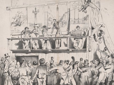 Zing! Zing! Boom_Boom_Boom!!! Die Show der großartigen politischen Akrobaten von Jean Ignace Isidore Gérard