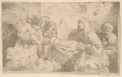 Die Geburt Christi, späte 18. Jahrhundert von Jean Jacques Lagrenee