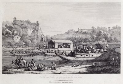 Bootsfahrt auf der Seine, 1803 von Jean Jacques de Boissieu
