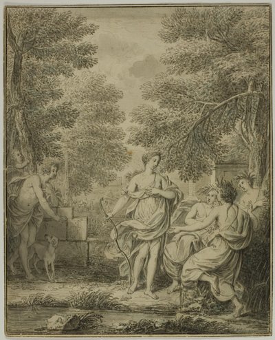 Diana und Actaeon von Jean Jacques de Boissieu