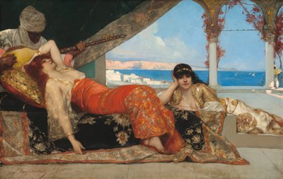 Der Favorit des Emirs, um 1879 von Jean Joseph Benjamin Constant