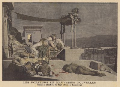 Die Überbringer schlechter Nachrichten von Jean Jules Antoine Lecomte du Nouy