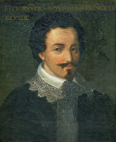 Porträt von Henri I de Bourbon Conde von Jean Laurent Mosnier