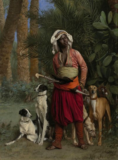 Meister der Hunde von Jean Leon Gerome