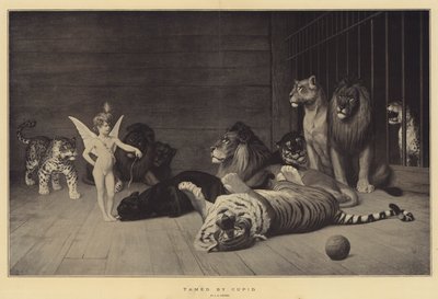 Gezähmt von Amor von Jean Leon Gerome