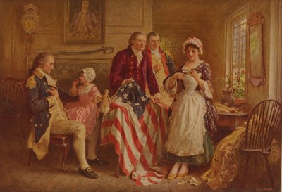 Betsy Ross, ca. 1930 von Jean Leon Gerome Ferris
