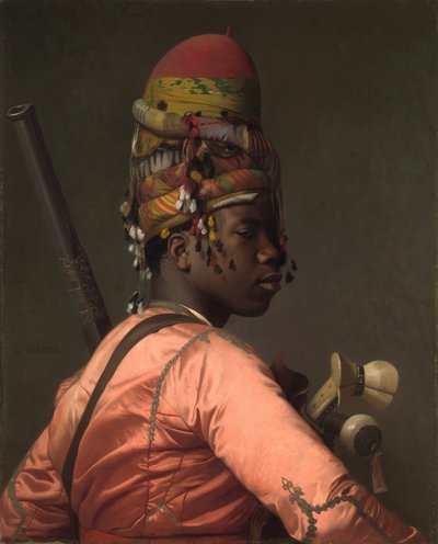 Schwarzer Bashi-Bazouk von Jean Leon Gerome