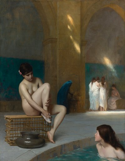 Femme nue von Jean Leon Gerome
