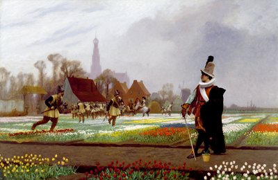 Die Tulpenmanie von Jean Leon Gerome