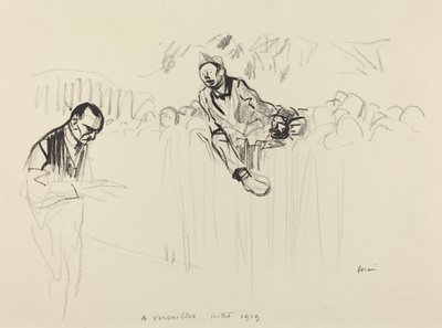 In Versailles Juli 1919 von Jean Louis Forain