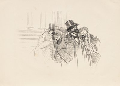 An der Börse von Jean Louis Forain