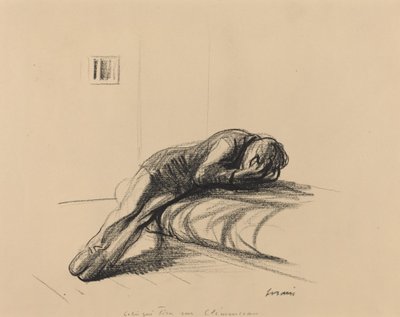 Derjenige, der auf Clemenceau schoss, in oder nach 1919 von Jean Louis Forain