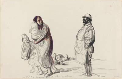 Es ist zu gefährlich in der Nähe Ihres Krankenwagens von Jean Louis Forain