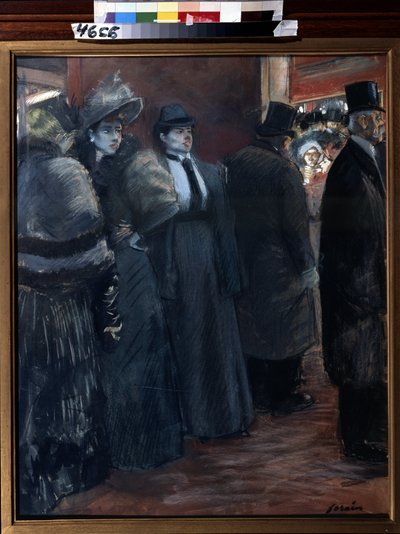Theaterfoyer von Jean Louis Forain