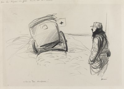 Auf der Feuerlinie von Jean Louis Forain