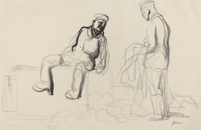Der wirtschaftliche Rückzug, ca. 1914-1919 von Jean Louis Forain