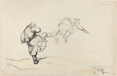 Die Einnahme von Fort Douaumont von Jean Louis Forain