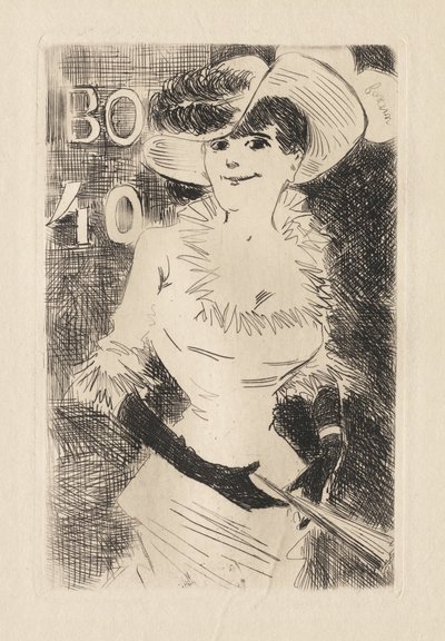 Der Spaziergänger von Jean Louis Forain