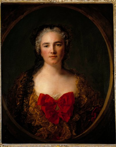 Porträt der Marquise Louise Elisabeth De Dreux Breze von Jean Marc Nattier