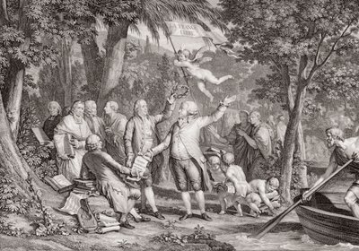 Mirabeau (Honoré Gabriel Riqueti, Graf von Mirabeau) von Jean Michel the Younger Moreau