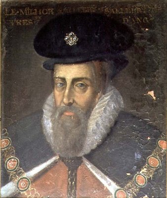 Porträt von Robert Cecil, 1. Earl of Salisbury und 1. Viscount Cranborne von Jean Monier or Mosnier