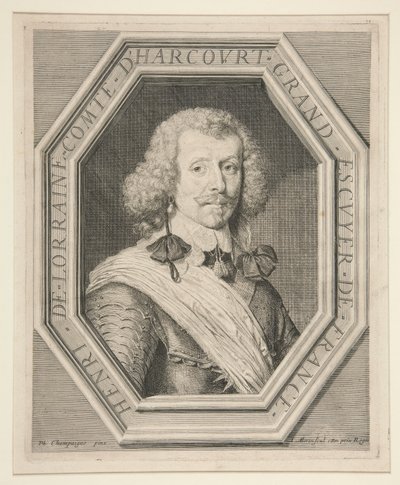 Henri de Lorraine, Graf von Harcourt, genannt Cadet la Perle (1601-1666) von Jean Morin