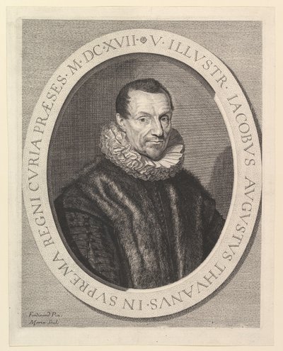 Jacques-Auguste de Thou, erster Präsident im Parlament von Jean Morin