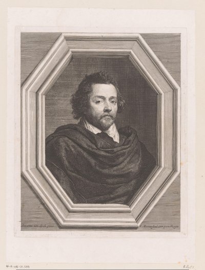 Porträt von Nicolas Chrystin von Jean Morin