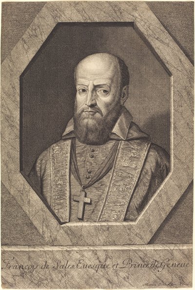 Heiliger Franz von Sales von Jean Morin