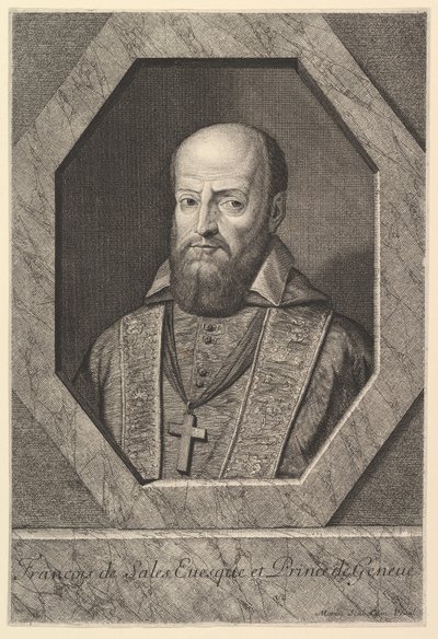 Heiliger Franz von Sales, Bischof von Genf von Jean Morin