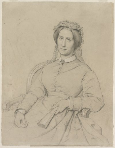 Madame Hippolyte Flandrin (Aimée Ancelot) von Jean Paul Flandrin