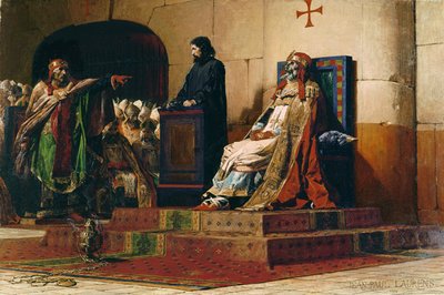Papst Formosus und Stephan VII., 1870 von Jean Paul Laurens