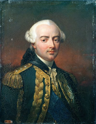 Porträt von Charles Henri (1729-94), Graf von Estaing von Jean Pierre Franque