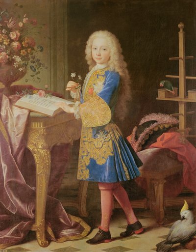 Porträt von Charles von Bourbon, ca. 1725-35 von Jean Ranc